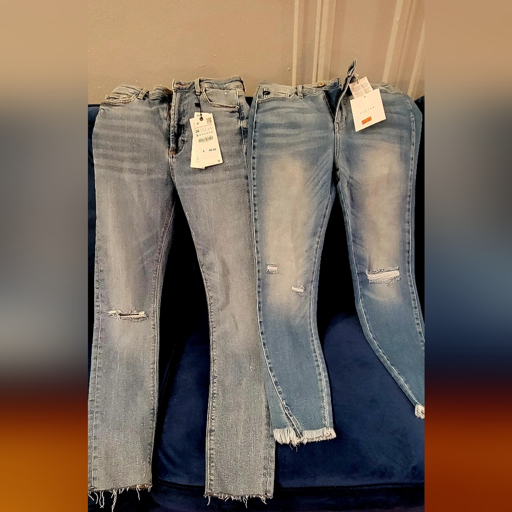BUNDLE of last two posts - KanCan Jeans (Size 1 (24) & Zara "The 80s Jeans sz 2